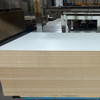 Panneau MDF mélaminé de différentes couleurs, couleur unie, haute résistance, sans formaldéhyde