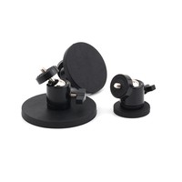 Tripod Ball Head aksi Mini 1/4 66mm, dudukan magnetik untuk GoPro Hero 12 11 hitam 10 9 8 7 6 5 Insta360