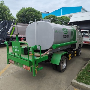 Camion arroseur multifonction électrique chinois 5 m³ <span class=keywords><strong>pour</strong></span> le nettoyage des rues et la pulvérisation d'eau, camion-citerne à vendre - Product Image 4