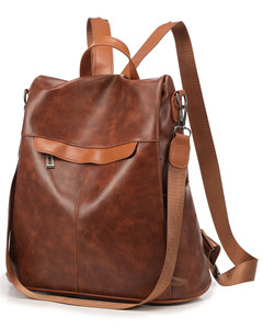 LOIRAL Fashion Ladies <strong>Handbags</strong> and Shoulder PU Leather Anti-theft <strong>Rucksack</strong> With Multipurpose Design Backpack Purse for Women - Product Image 1