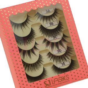 OEM/निजी लेबल/खुद के ब्रांड चलाओ पैकेजिंग 100% रेमी मानव बाल झूठी Eyelashes - Product Image 2