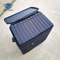 Teenyoun 2024 Stock Prêt 180 Pièces Tissu Oxford Valise Trolley Portable Emballage Étuis de Présentation pour Lunettes Mallette Cadre Optique