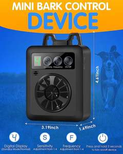 Умная ультразвуковая пробка для коры с цифровым дисплеем, ультразвуковое устройство для дрессировки собак, защита от лая собак с крючком - Product Image 4