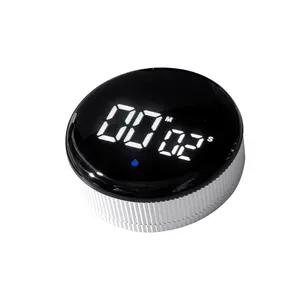 Jhering 4 Zoll Indoor Digital Gym Clock großer Fitness-Timer mit Countdown Interval Küche Indoor-Übung aus langlebigem Kunststoff