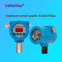 Analyseur de conductivité, de salinité et de résistivité en ligne pour applications industrielles, 4-20mA HART RS485 pour eau ultra pure