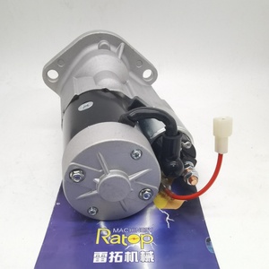 มอเตอร์สตาร์ทเตอร์12V 9T 12990077010 580062748 300510-00011สำหรับ4D94 4TNV94 4TNE98อะไหล่รถขุดมอเตอร์สตาร์ท - Product Image 1