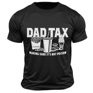 Camiseta de Alta Calidad 100% Algodón <span class=keywords><strong>para</strong></span> Hombre, con Estampado Divertido de Comida, Cuello Redondo, Manga Corta, Informal, <span class=keywords><strong>para</strong></span> <span class=keywords><strong>el</strong></span> Día <span class=keywords><strong>del</strong></span> <span class=keywords><strong>Padre</strong></span> y Uso Diario - Product Image 2