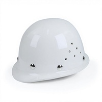 Casque de sécurité ABS à surface brillante, isolé électriquement, suspension 6 points, type moteur : sans moteur, pour opérations d'ingénierie pétrolière et gazière