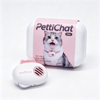 Traducteur pour animaux de compagnie Pettichat, Traducteur du comportement des animaux, Traducteur des émotions des animaux, Localisateur d'animaux, Étanche IP65, pour chats et chiens