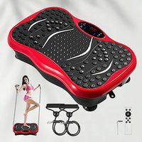 Plateforme vibrante de fitness verticale de haute qualité en ABS, ultra-mince, pour amincissement corporel, charge 150 kg, vente en gros