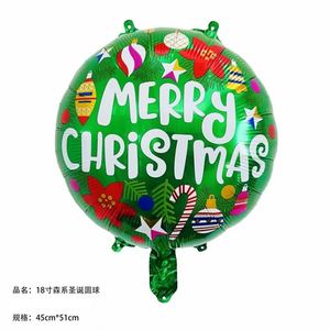 2024 New Design 18Inch Round Star Shape Merry Foil <b>Balloons</b> for Christmas Party <b>Decoration</b> Festival <b>Decor</b> - Product Image 4