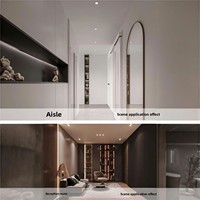 Spot encastré LED en aluminium durable sur mesure, anti-éblouissement, éclairage intérieur moderne, lampe OEM ODM de haute qualité