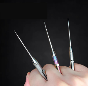 Cure-dents portables en alliage <span class=keywords><strong>de</strong></span> titane pour le camping en plein air et les pique-niques cure-dents réutilisables pour la randonnée - Product Image 2