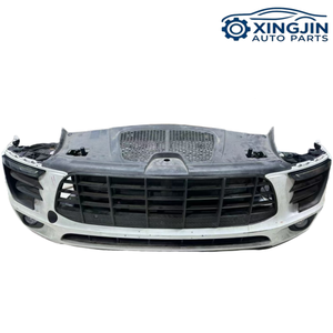Per Porsche <span class=keywords><strong>Macan</strong></span>: Paraurti Completo con Griglia, Staffa Radiatore, Ventola, Fari, Cofano Motore, Componenti Anteriori e Kit Carrozzeria - Product Image 1