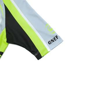 Ensemble de cyclisme respirant, léger, à séchage rapide, anti-humidité, manches courtes, short en tissu mesh, été, extérieur, SENTUMEI - Product Image 4