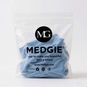 Bolsa de Embalaje con Cierre Esmerilado para Camisetas y Calcetines, Biodegradable, de PE de 140 Micras, con Impresión Personalizada del Logotipo de la Empresa, MOQ Bajo - Product Image 4