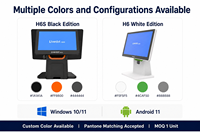POS-терминал Liverdol H1 All-in-One 15.6" с сенсорным экраном, Wi-Fi 6 и Bluetooth 5.2 для кассовых аппаратов кофейни
