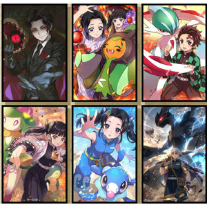 GP POKE & Demon Slayered Rare Custom Anime Elf Baby Carte Birthday Decoration Gift Wholesale Board Game Pokemoned Card Slipper - Product Image 6