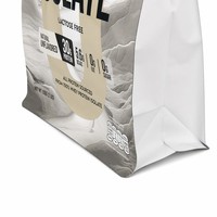 Sachet latéral personnalisé en aluminium et plastique pour emballage de miel, thé, café, lait en poudre