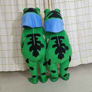 Déguisement <span class=keywords><strong>gonflable</strong></span> de grenouille pour enfants, accessoires de performance de marionnette de dessin animé, avec la phrase « You Are so Beautiful Wearing Funny Doll Costumes » - Product Image 4