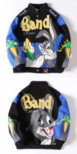 Giacca Varsity Unisex Personalizzata OEM Stile Vintage con Ricamo <span class=keywords><strong>M</strong></span>&<span class=keywords><strong>M</strong></span>, Streetwear di Tendenza e Tasche - Product Image 3