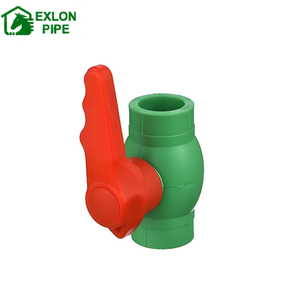 2025 exlon nhà máy giá chất lượng cao và áp lực PPR sắt bóng Van nhựa sắt van Bộ sưu tập hoàn chỉnh tất cả các kích thước PPR van - Product Image 3