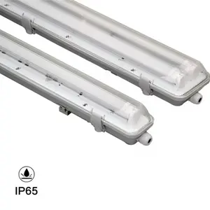 工业发光二极管三防灯60w三防防水防尘ip65带塑料盖的户外灯具