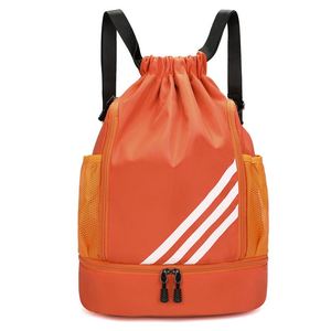 Sports <b>Drawstring</b> <b>Backpack</b> - Moisture-proof Pocket Swimming and Fitness Bag - Product Image 1