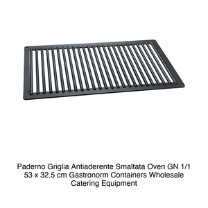 Grille de four émaillée antiadhésive Paderno GN 1/1, 53 × 32,5 cm - Product Image 2