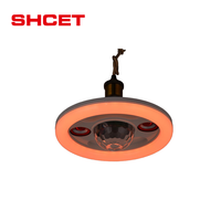 Ampoule LED musicale intelligente, télécommande RGB multicolore, AC 110V-220V, ampoule LED musicale d'intérieur