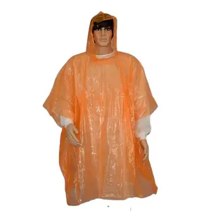 Factory price rainsuit colorful disposable rain coat