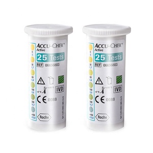 Bandelettes <span class=keywords><strong>de</strong></span> test <span class=keywords><strong>de</strong></span> <span class=keywords><strong>glycémie</strong></span> <span class=keywords><strong>Accu</strong></span>-<span class=keywords><strong>Chek</strong></span> Active <span class=keywords><strong>de</strong></span> bonne qualité, 50 unités, bandelettes <span class=keywords><strong>de</strong></span> test médical pour usage domestique - Product Image 5