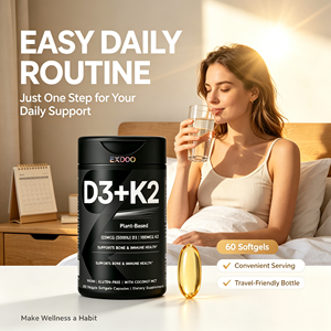 Vitamina D3 Vegana (<span class=keywords><strong>Colecalciferolo</strong></span>) da Estratto <span class=keywords><strong>di</strong></span> Licheni 5000 UI con K2 MK-7 Menoquinone Natto per la Salute <span class=keywords><strong>di</strong></span> Calcio, Ossa e Cuore - Product Image 5