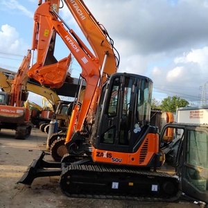 Excavadora Usada Hitachi ZX50U en Excelentes Condiciones, Excavadoras ZX50U, ZX55, ZX70 Usadas a Bajo Precio con Pocas Horas de Trabajo en Venta - Product Image 4