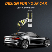 Ampoules LED JIACHI en gros, sans erreur CANBUS, T10 W5W 194 168 54SMD 3014 Chip pour éclairage intérieur, porte, plaque d'immatriculation, feux de signalisation