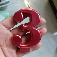Große goldene Zahlen kerzen für Geburtstags feier dekoration Große metallische numerische Kuchen kerzen für Feier-Jubiläums ereignis
