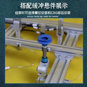 Conector de ventosa de vacío VM-G1/8/M5 de aleación de aluminio para reparación industrial y automotriz, ventosa manual de una sola copa - Product Image 4