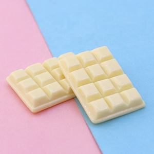 Miniatures de bonbons en résine imitation chocolat, cabochons à dos plat pour la décoration de gâteaux DIY, accessoires de photographie - Product Image 5