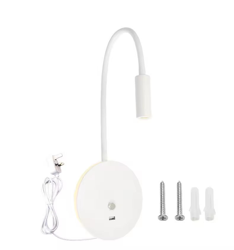 Blanc-UKPlug-USB