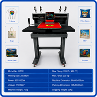 Nouvelle presse à chaud électrique semi-automatique industrielle 15x15 pouces à double station pour transfert DTF et sublimation de vêtements