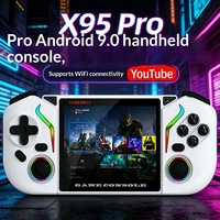 Console de Jeu Portable X95PRO en Gros, Écran 5,5 Pouces, Double Système Android, WiFi, Émulateur Rétro, 128 Go, 3000 mAh, RPG, CE, FCC, RoHS
