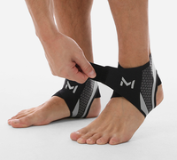 Attelle de cheville professionnelle nouvelle mode multi-sports en nylon et élasthanne, compression réglable, soutien confortable, prévention des blessures, unisexe