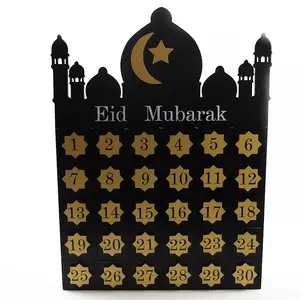 Hot Selling Ramadan Geschenke Produkt kalender Eid Countdown Advents kalender Eid Dekoration