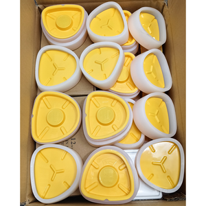 2 Juegos de Anillos de Silicona + Base Magnética de Plástico para Modelar Modelos Dentales de Yeso, Anillo de Curado de Piedra de Yeso de Alta Precisión - Product Image 6