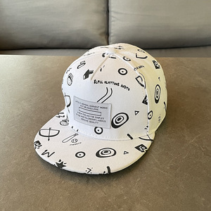 Özel logo Graffiti serin tasarım Snapback spor şapka Unisex moda yama şapka Snapback kap erkekler için - Product Image 3