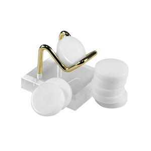 Set di <span class=keywords><strong>dama</strong></span> Backgammon bianco lucido set di chip da tavolo per Backgammon in acrilico di lusso set di pezzi per Backgammon - Product Image 5
