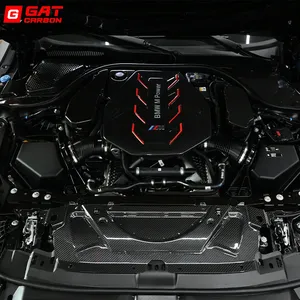 Dry Carbon Fiber <strong>Engine</strong> Cooling Shroud Cover for BMW G90 M5 <strong>Engine</strong> Compartment Kit - Product Image 5