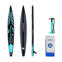 Planche de paddle gonflable en PVC Easier Hike 350SUP pour la course, prix usine, écologique, portable, accessoire pour lacs