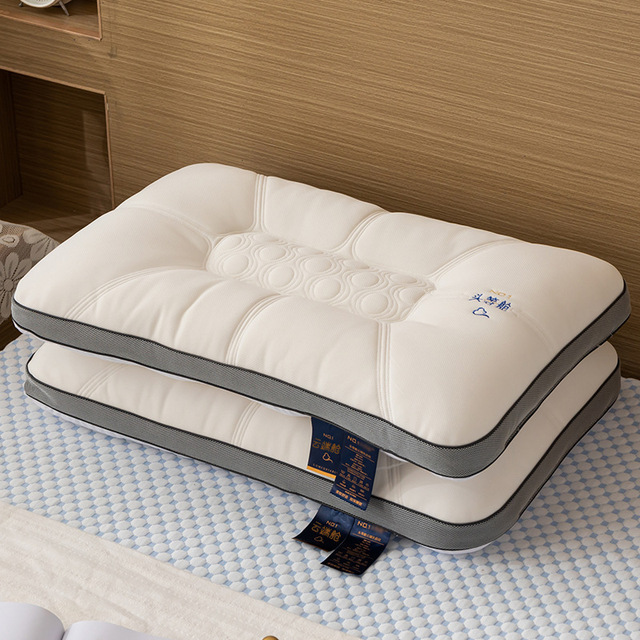 Hotel Hilton Pillow Washable Latex Pillows for Sleep Three-dimensional Quilted Cervical Pillow