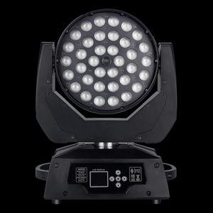 Faro Mobile Wash Zoom RGBW 4in1 con 36x18W LED e Controllo DMX512 per Installazione - Product Image 2